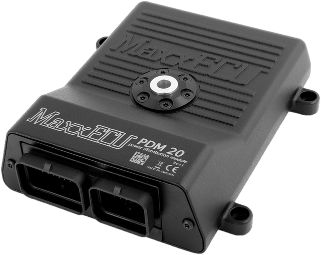 A MaxxECU PDM 20 power distribution module